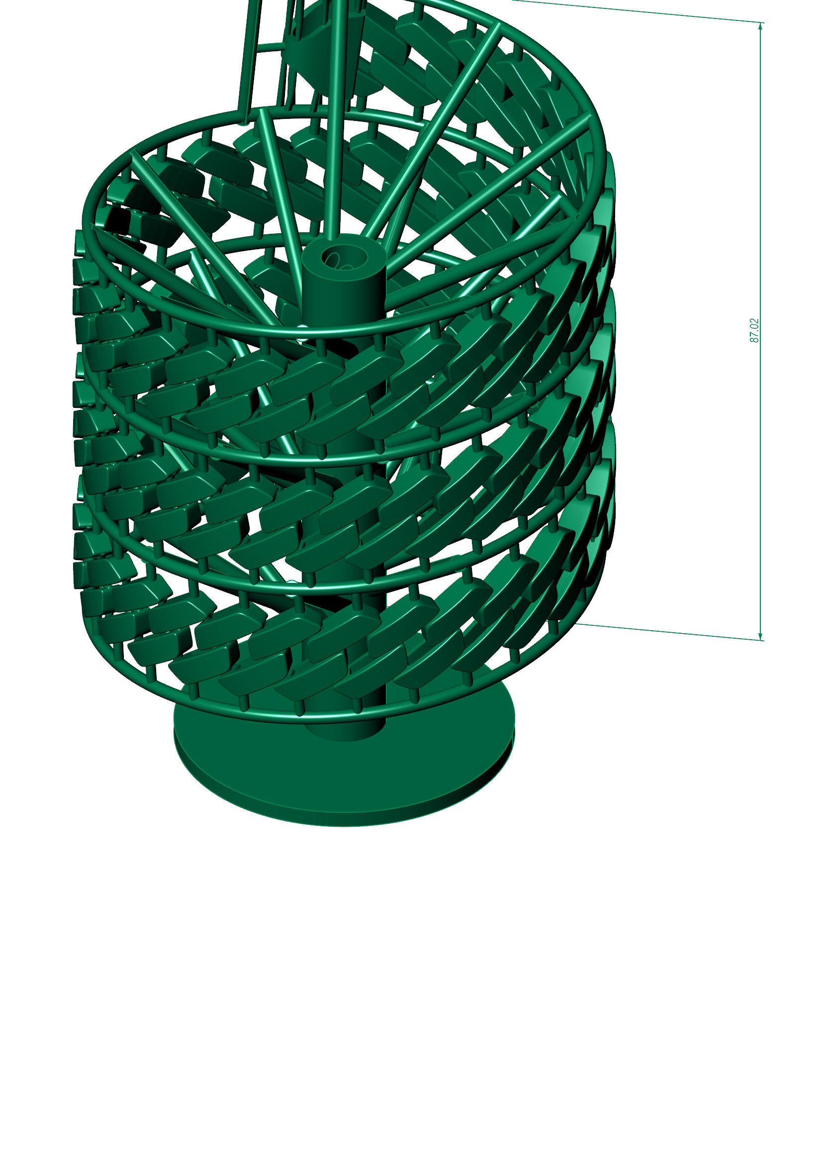 12 MM New MIAMI CUBAN LINK PONG SET FOR BRACELET OR NECKLACE 3D print model_1