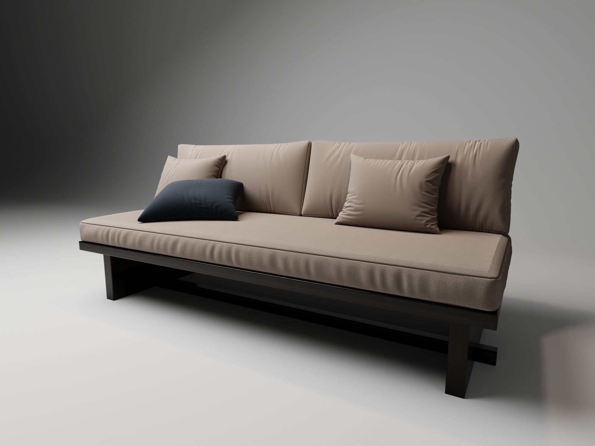 Sofa 3D model Free 3D model_2