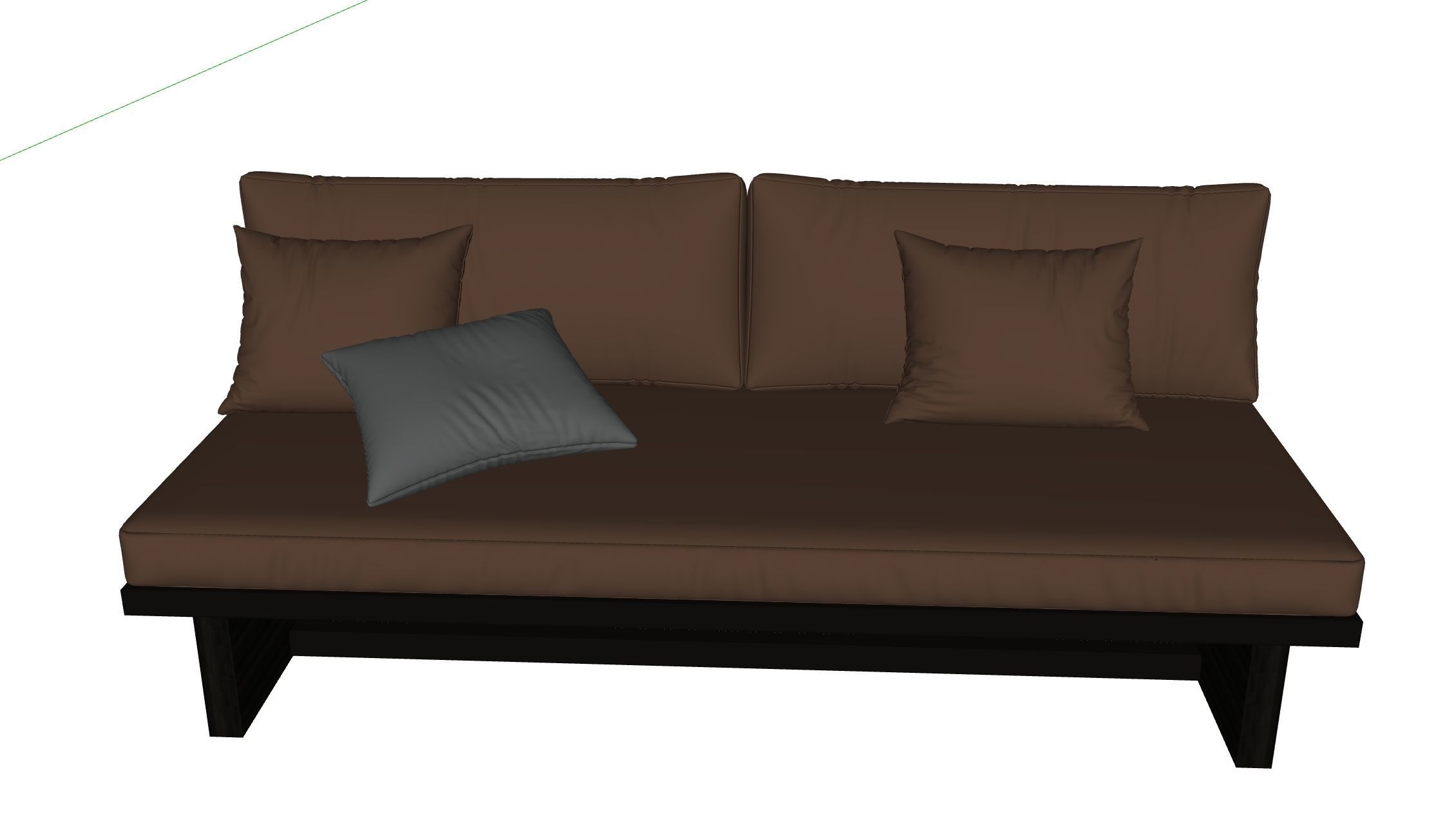 Sofa 3D model Free 3D model_7