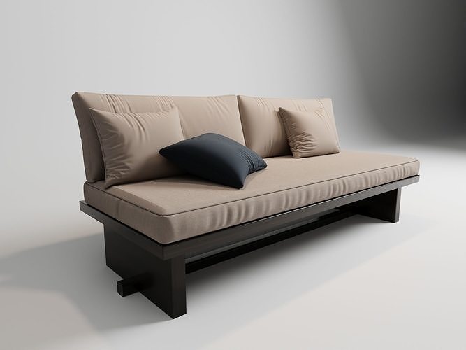 Sofa 3D model Free 3D model