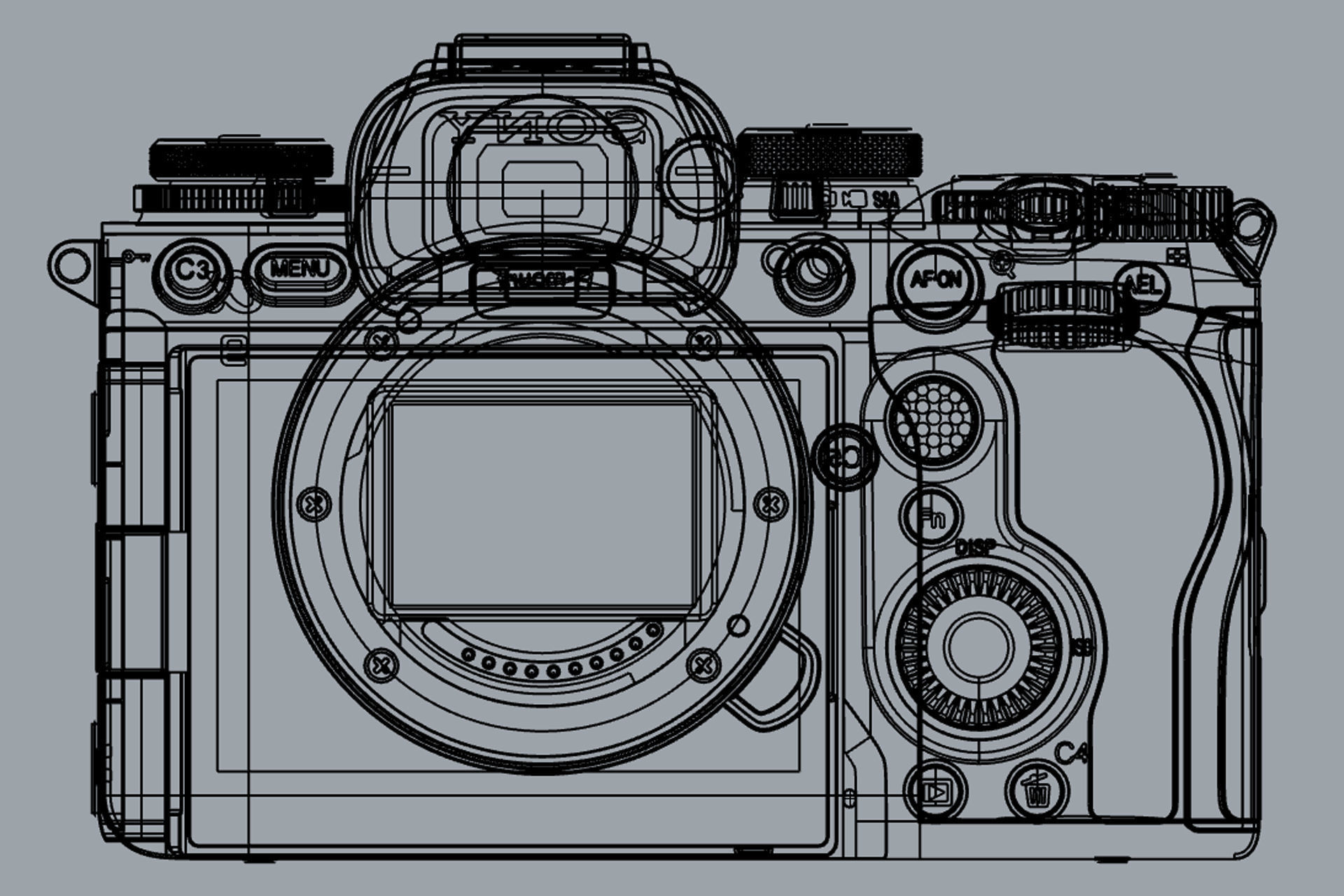 Sony Alpha 9 III Body Only 3D model_20