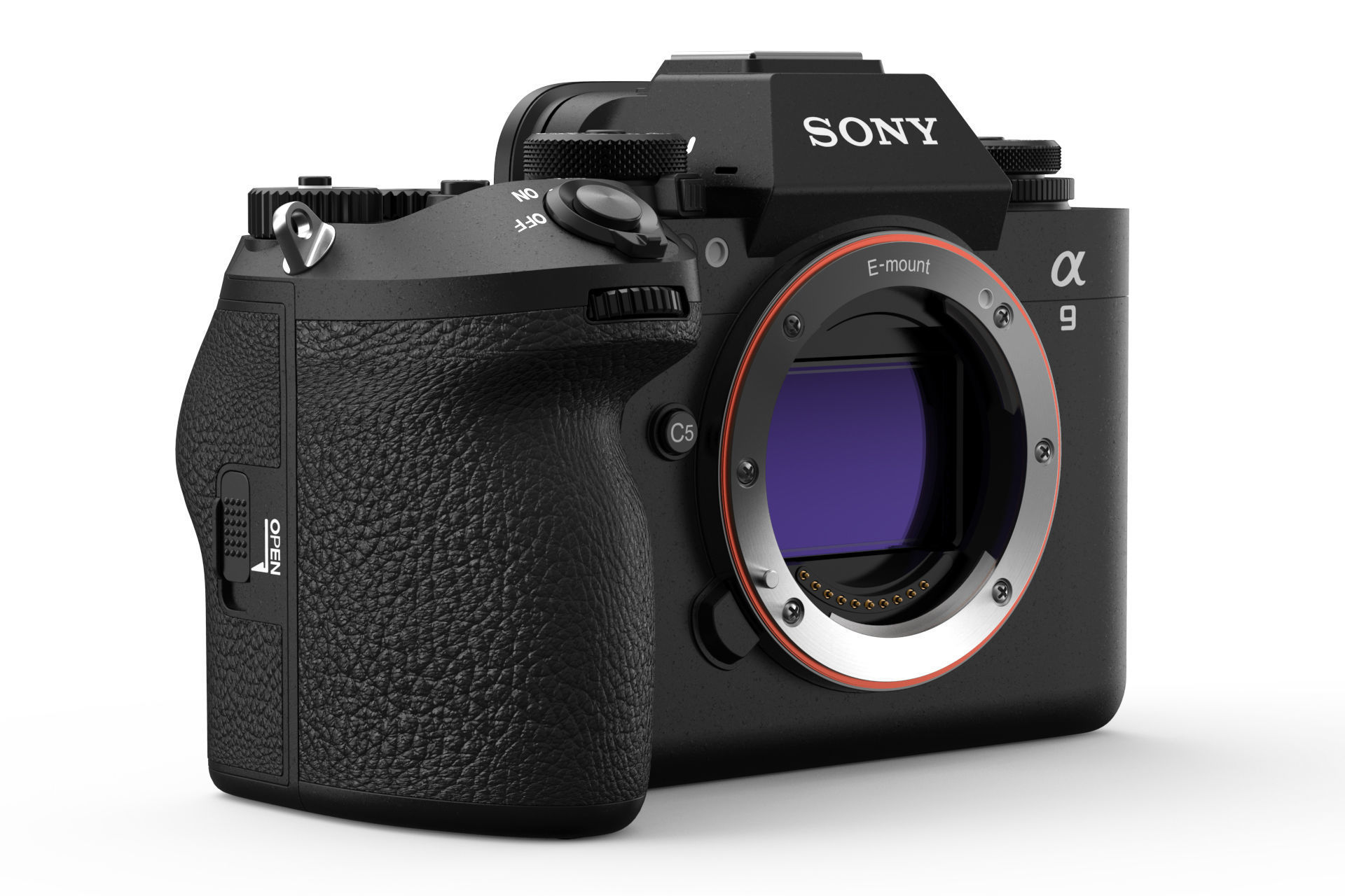 Sony Alpha 9 III Body Only 3D model_4