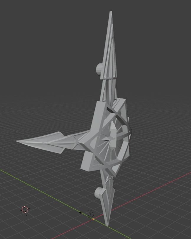 Ghost Nameless Ghoul Impera Boot Grucifix v2 3D print model_1