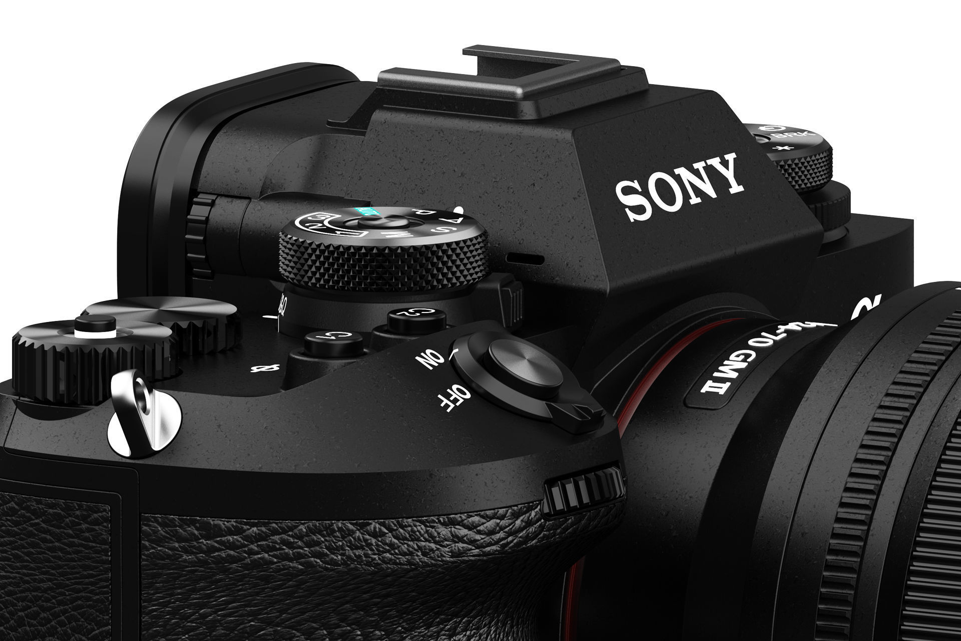 Sony Alpha 9 III with lens 3D model_6