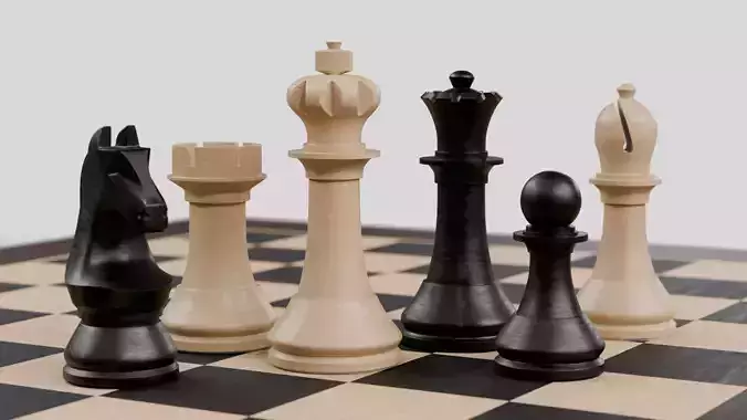 Wooden Chess Set