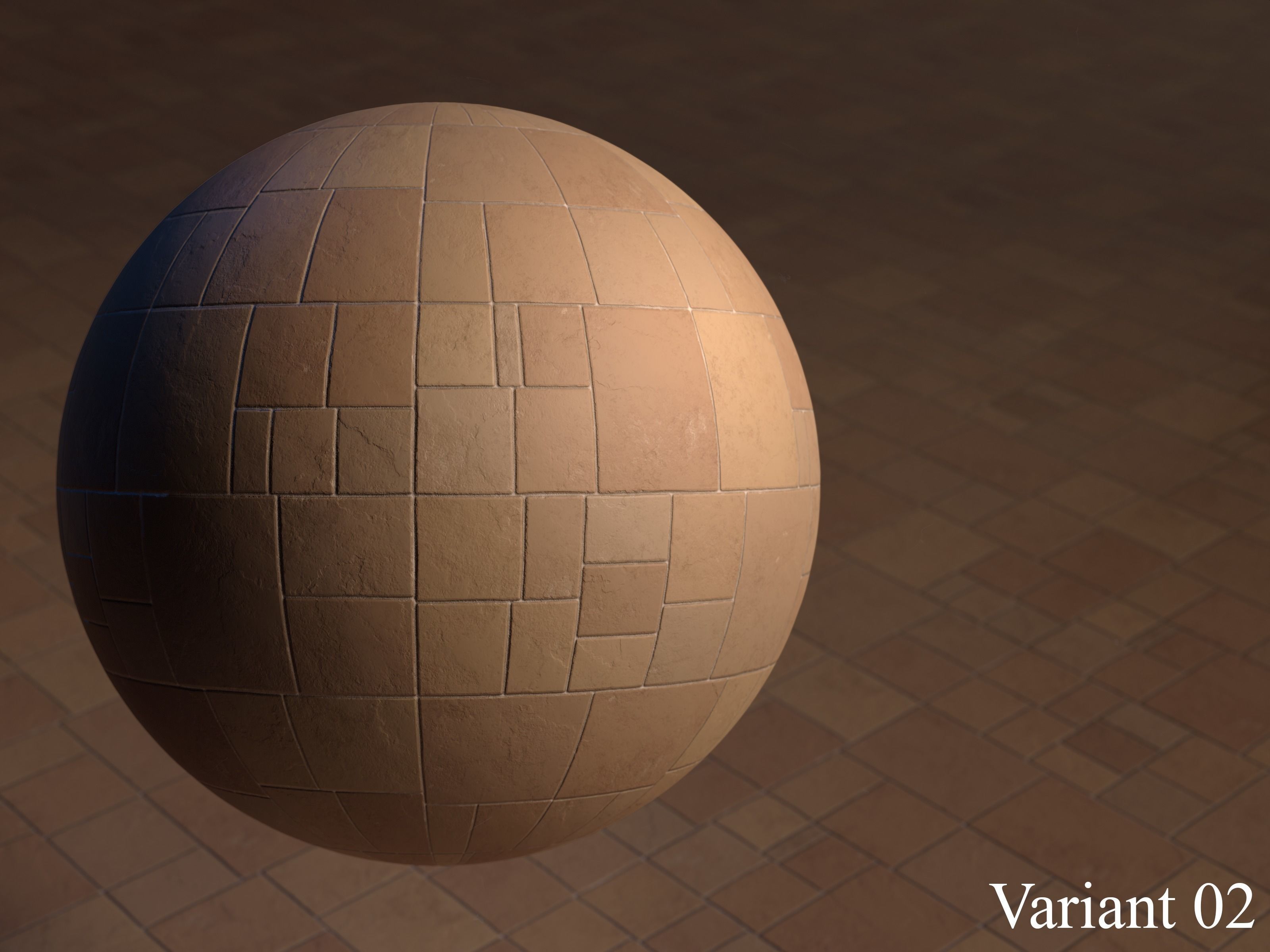 Stone Floor Tile set Texture_2