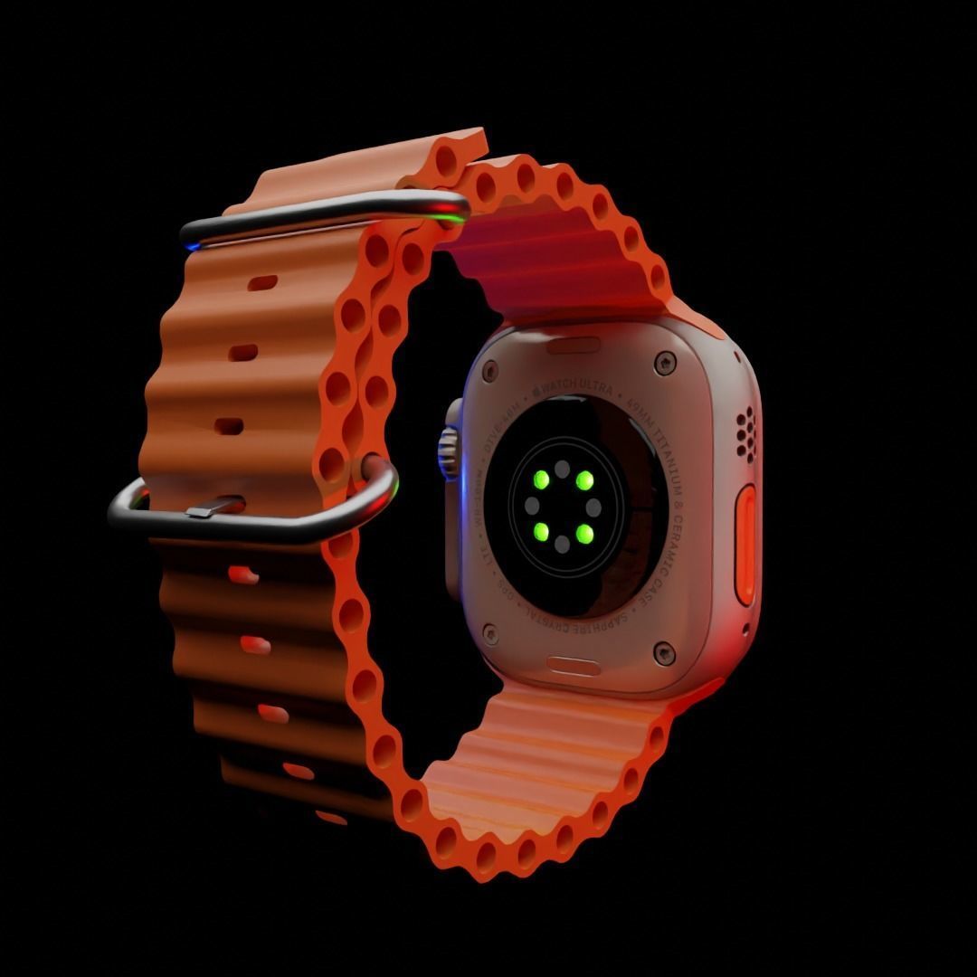 Apple Watch 8 Ultra 3D model_4