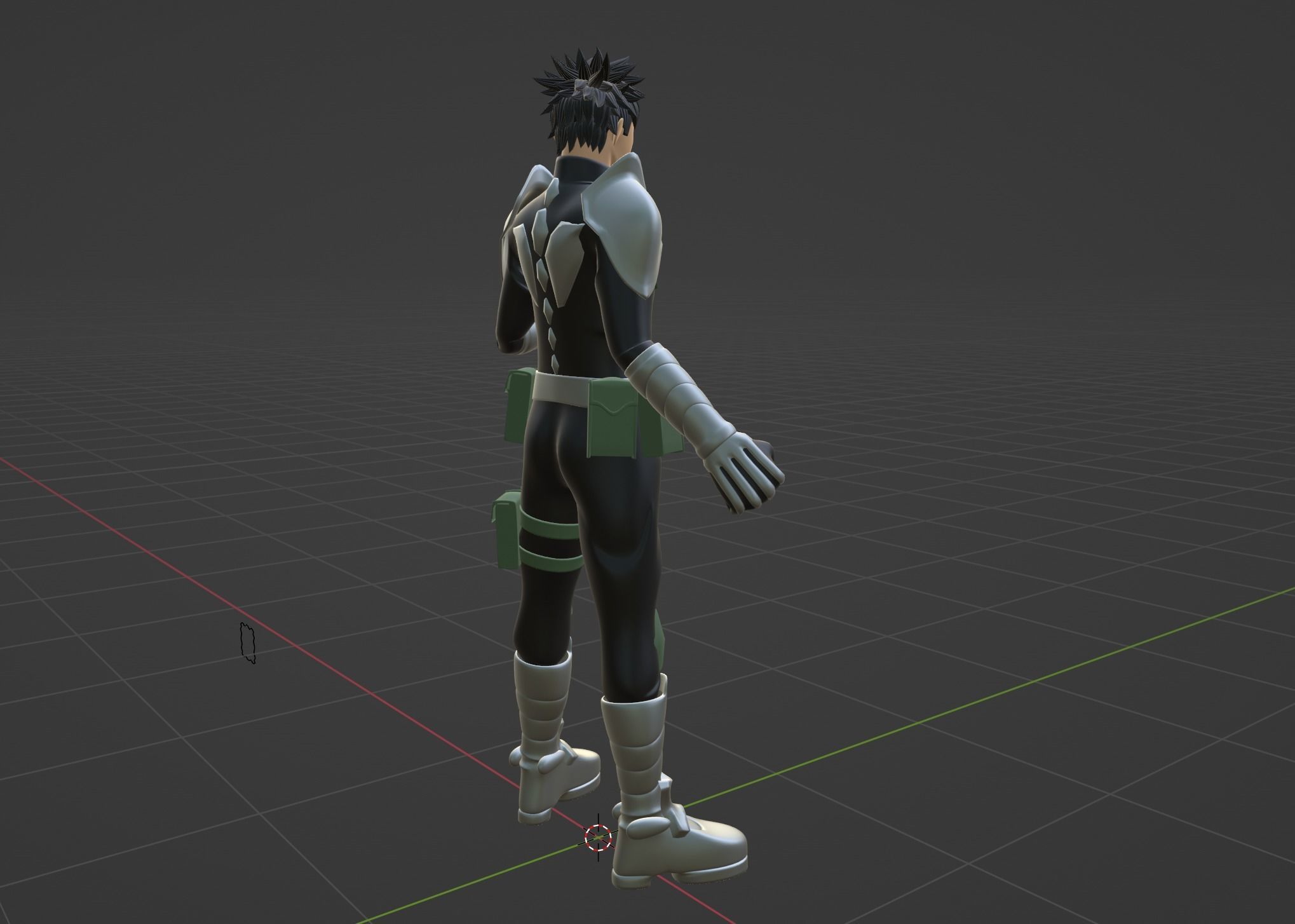 Kafka Hibino - Kaiju no8 3D model_7