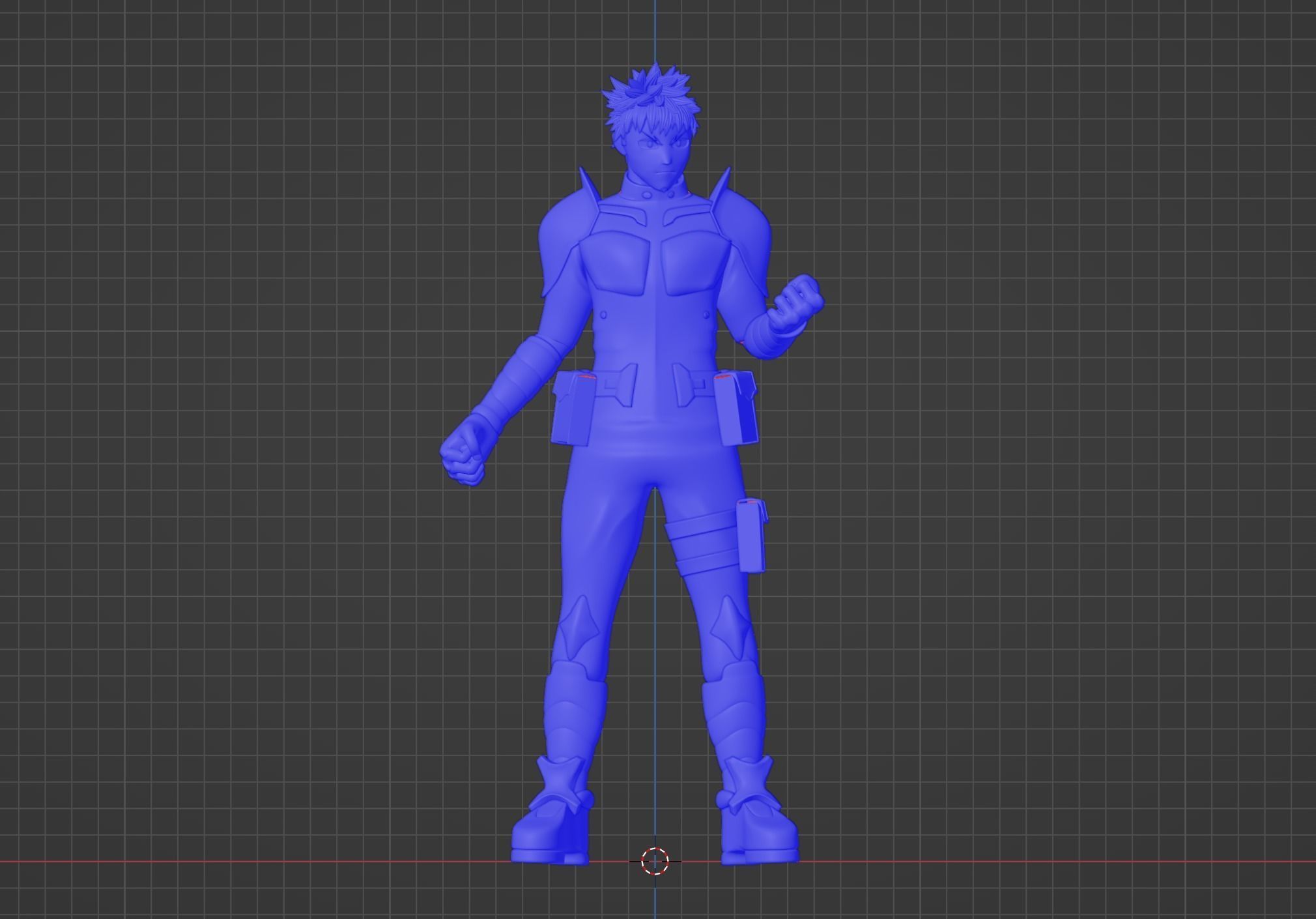 Kafka Hibino - Kaiju no8 3D model_16