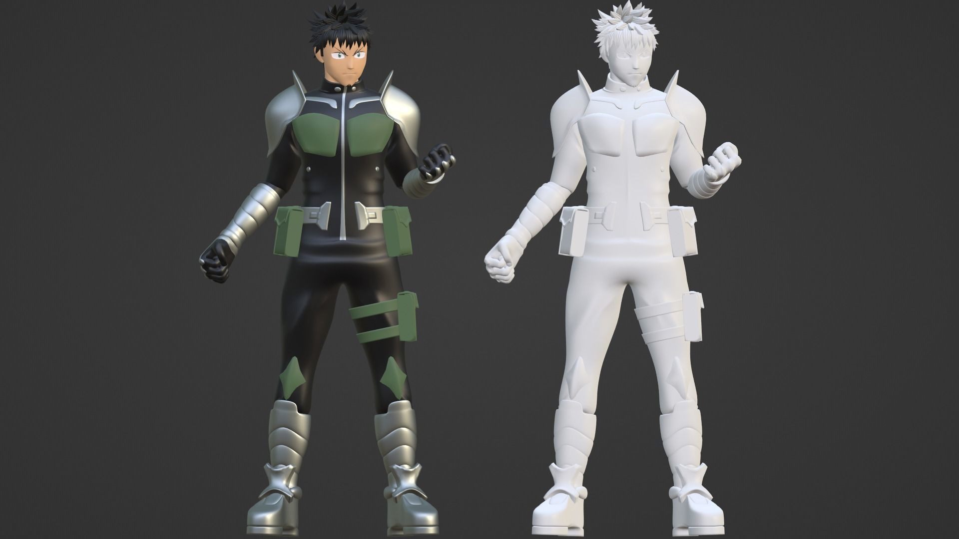 Kafka Hibino - Kaiju no8 3D model_17