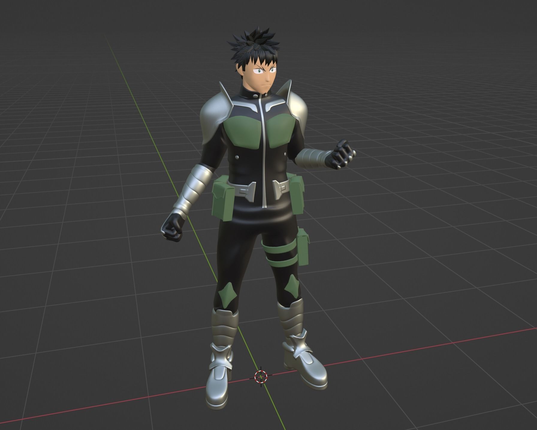 Kafka Hibino - Kaiju no8 3D model_8