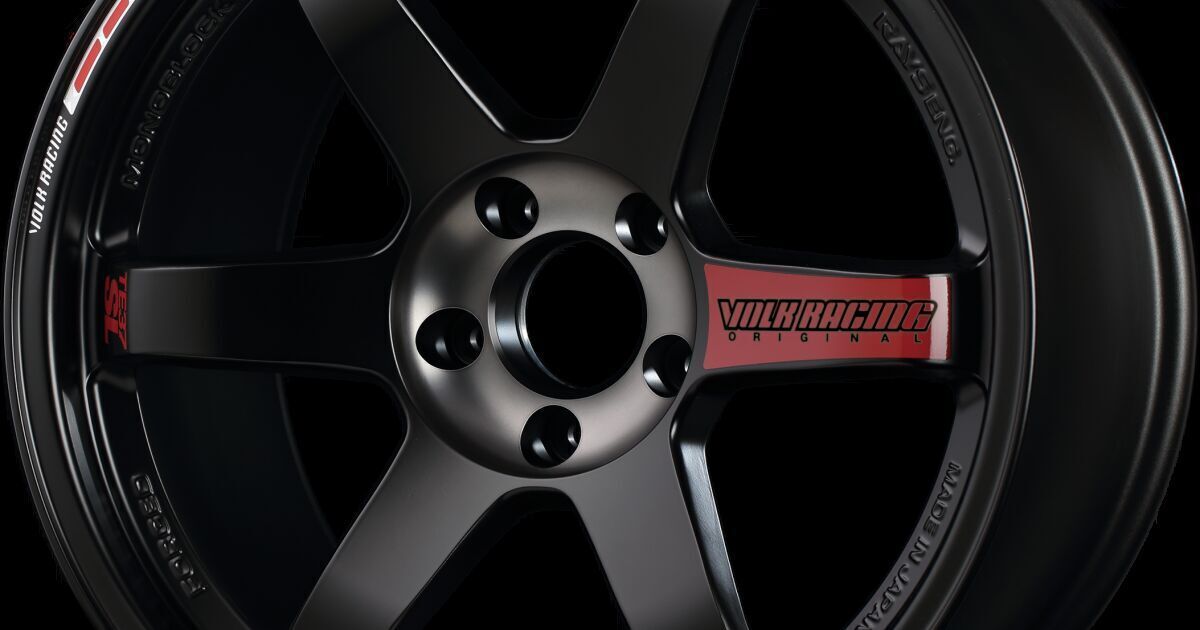 Volk RAYS TE3SL Black Edition III 3D model_1