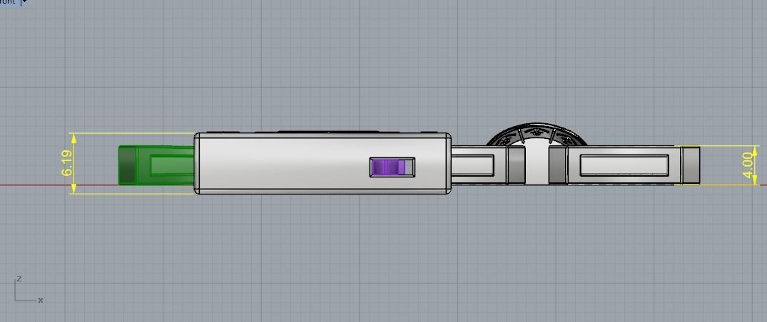 Compass bracelet Model 4953 3D print model_6