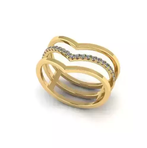 Arrow Wedding Ring Model 4946