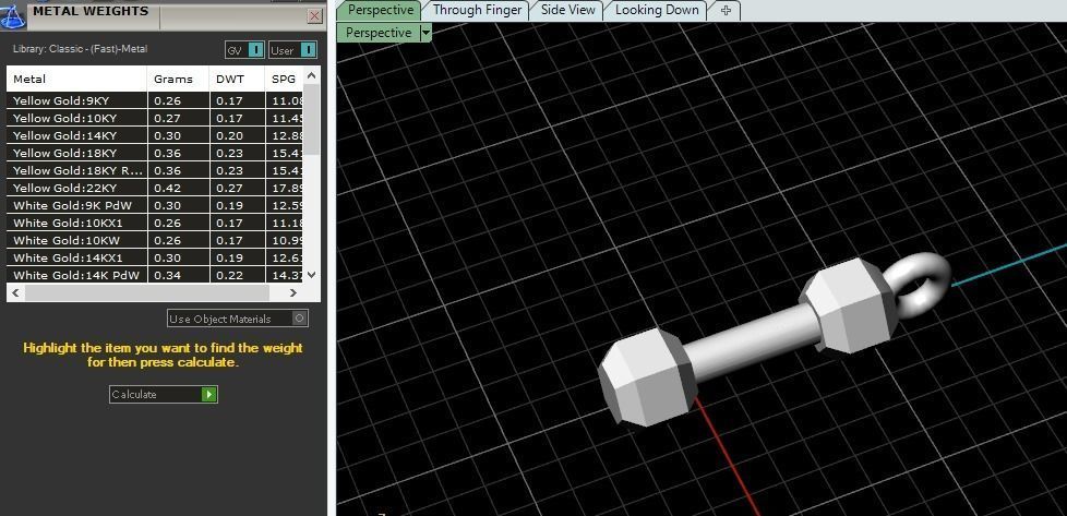 Dumbbell pendant Model 4936 3D print model_7