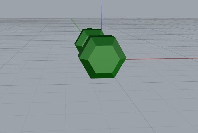 Dumbbell pendant Model 4936 3D print model_3