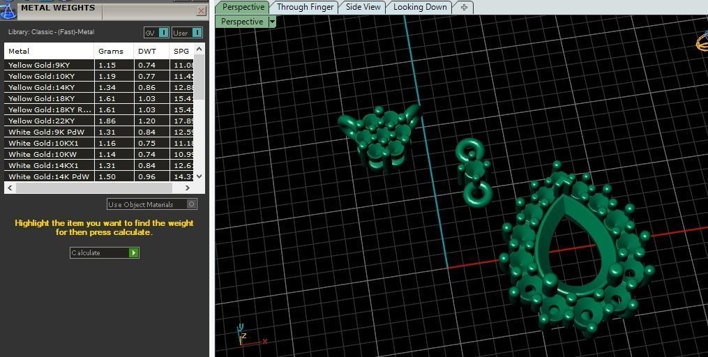 Pendant Model 4935 3D print model_9