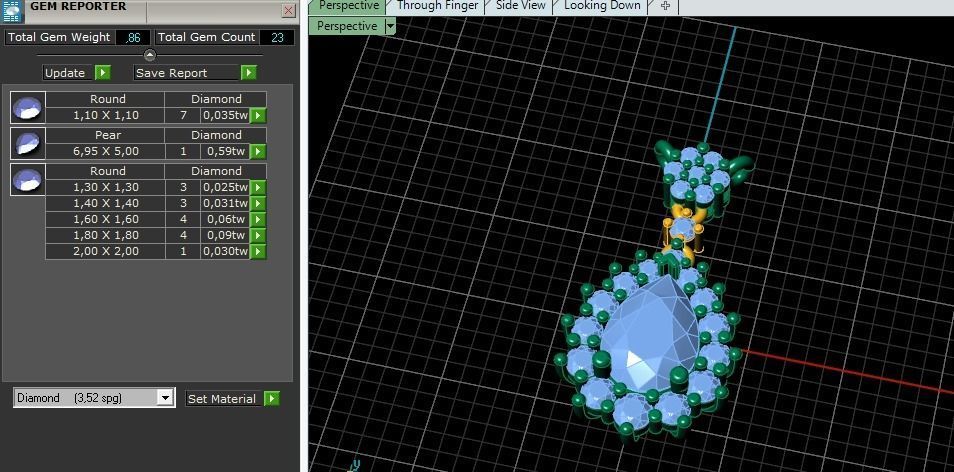 Pendant Model 4935 3D print model_10