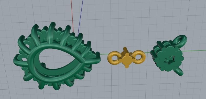 Pendant Model 4935 3D print model_7