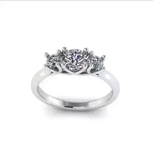 Solitaire ring Model 4933