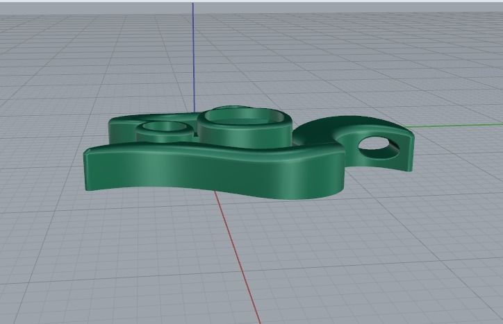 Pendant Model 4932 3D print model_3