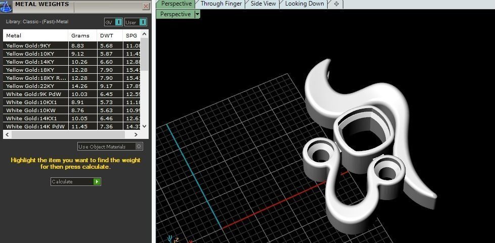 Pendant Model 4932 3D print model_7