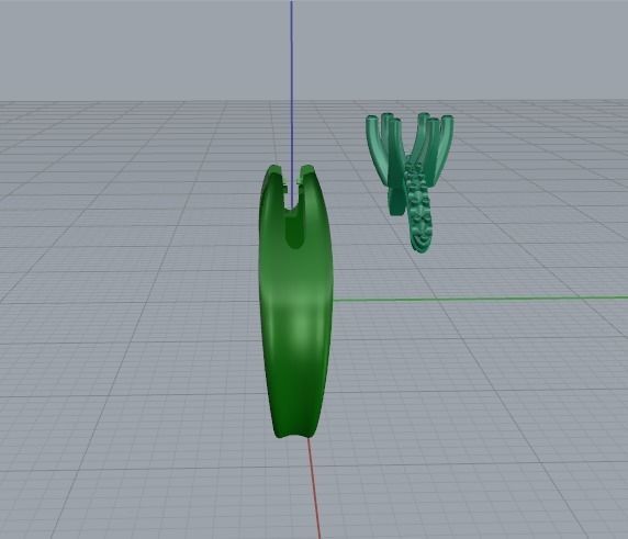 Solitaire ring Model 5005 3D print model_3