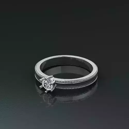 Solitaire ring Model 5000