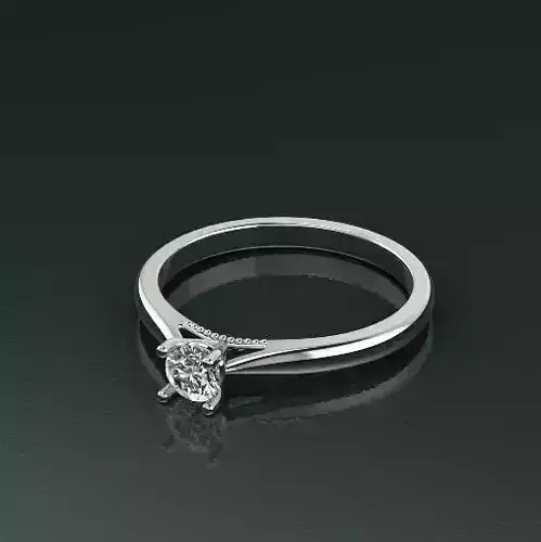 Solitaire ring Model 4999
