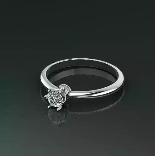 Solitaire ring Model 4998