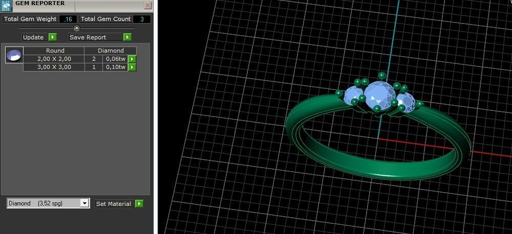 Solitaire ring Model 4997 3D print model_8