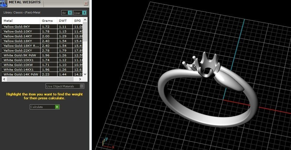 Solitaire ring Model 4989 3D print model_8