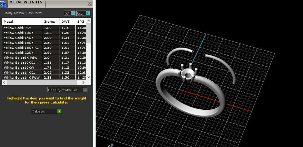 Solitaire ring Model 4987 3D print model_8