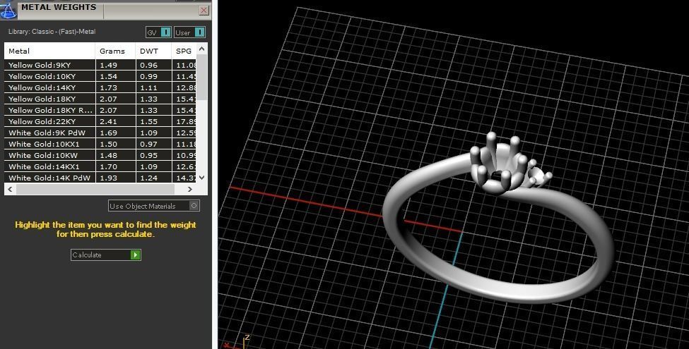 Solitaire ring Model 4985 3D print model_9
