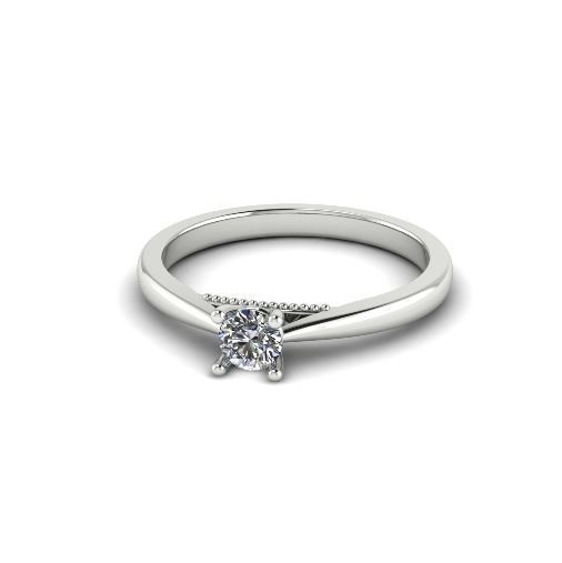 Solitaire ring Model 4978 3D print model_1