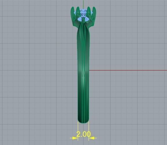 Solitaire ring Model 4977 3D print model_7