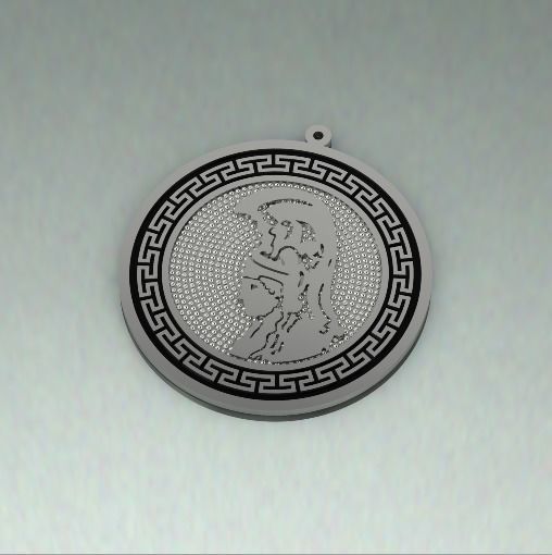 Pendant Model 4975 3D print model_1