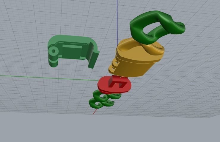 Flail Model 4966 3D print model_3