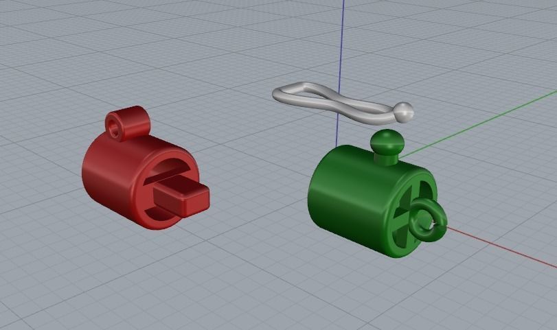 Lock Model 5043 3D print model_3