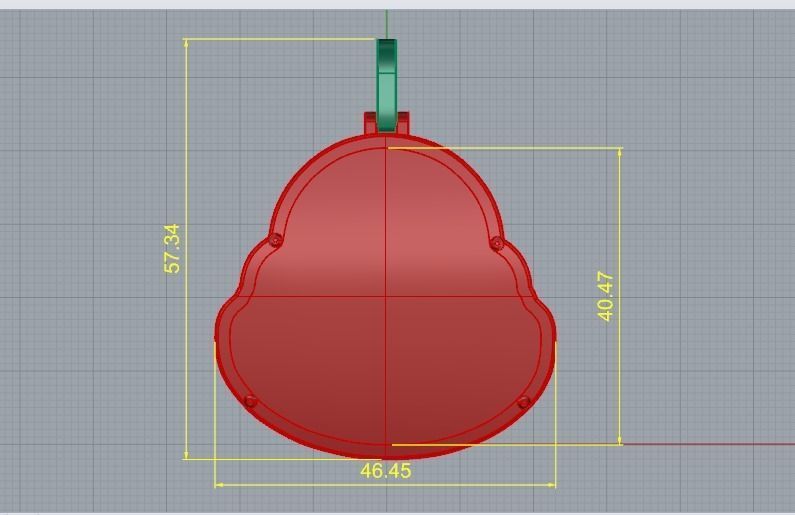 Pendant Model 5037 3D print model_5