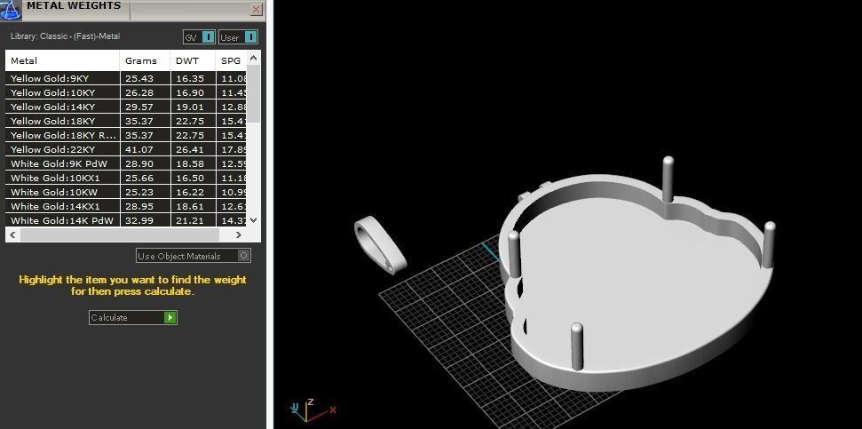 Pendant Model 5037 3D print model_7