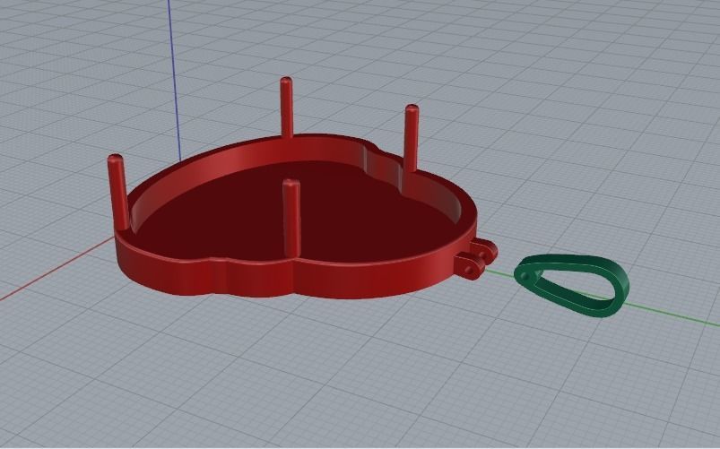 Pendant Model 5037 3D print model_3