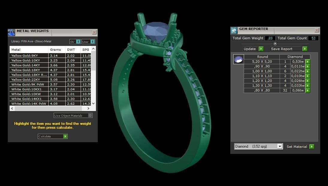 ring code 229 3D print model_2
