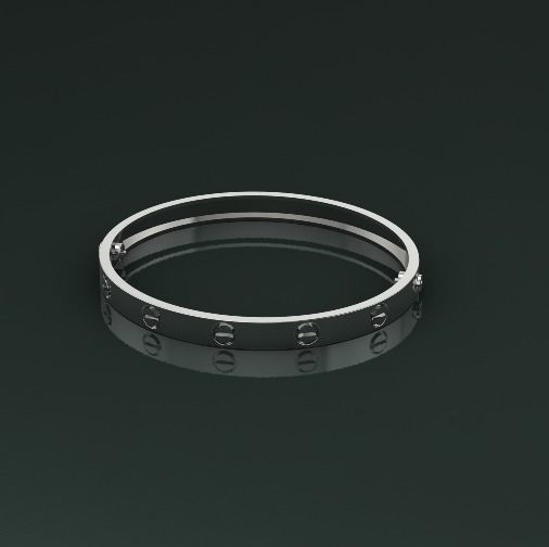 Regular bracelet size 17 Model 5022 3D print model_1