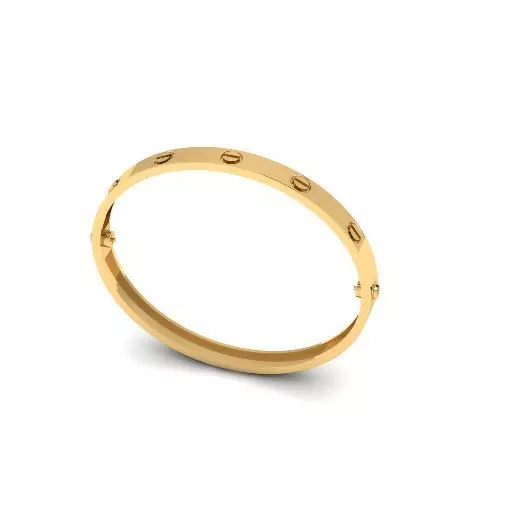 Regular bracelet size 17 Model 5022 3D print model_0