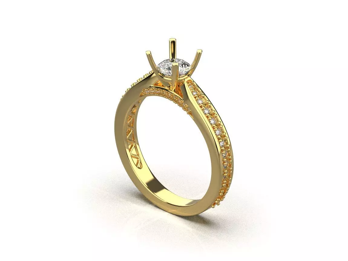 ring code 224 3D print model