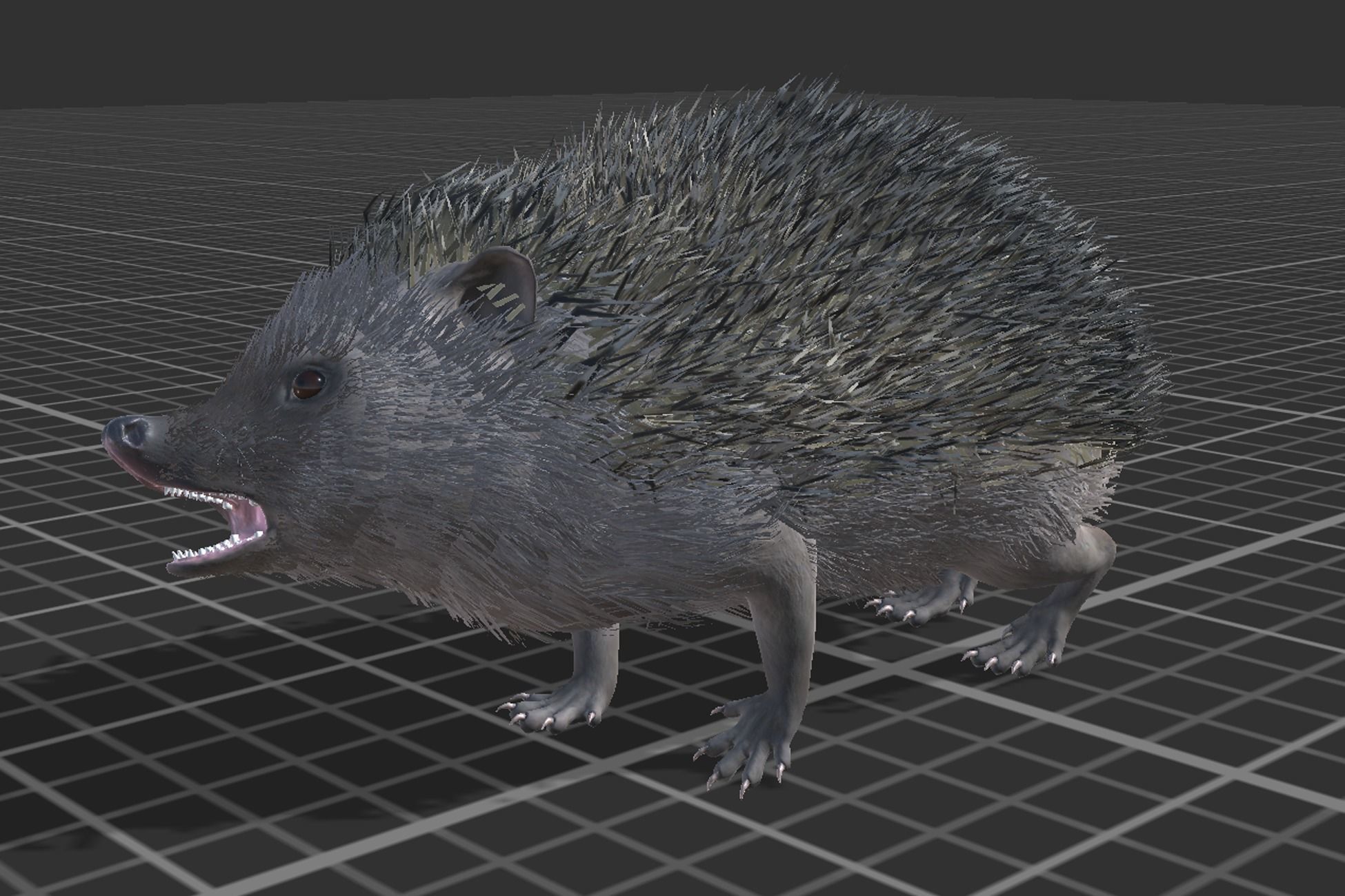 Pack of small animals Low-poly 3D model_14