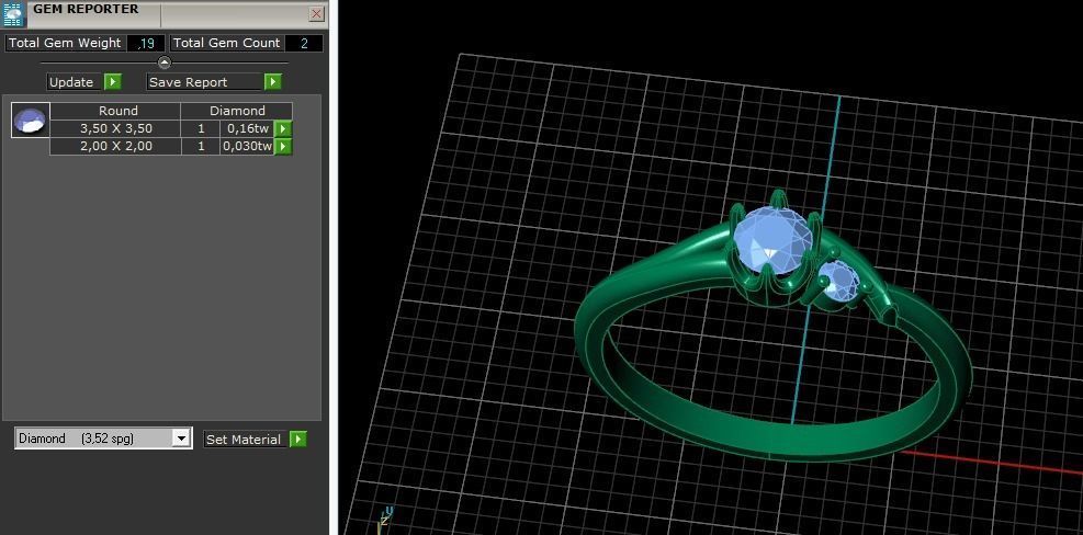 Solitaire ring Model 5079 3D print model_8