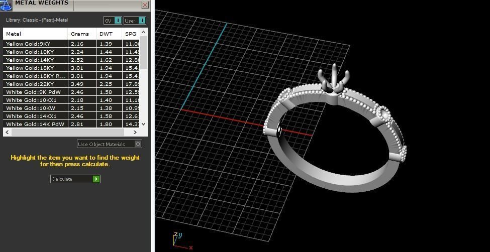 Solitaire ring Model 5078 3D print model_7