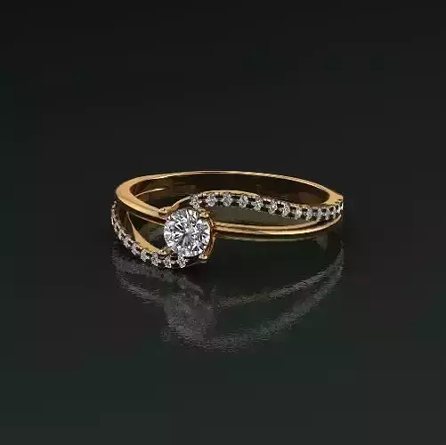 Solitaire ring Model 5067